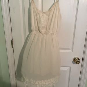Cream Summer Dress